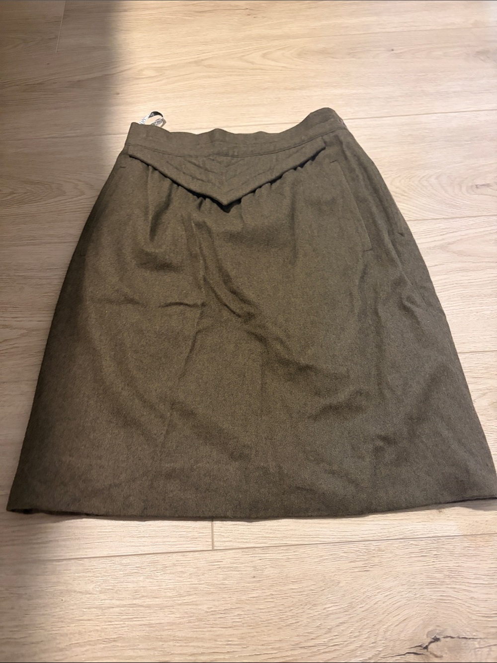 Escada A-Line Brown Skirt